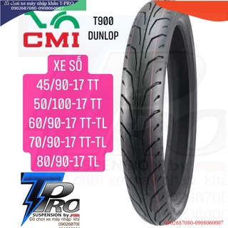 Vỏ lốp camel dunlop (T900) 45-50-60-70-80 /17inches (có dùng ruột )_Dochoixemaynhapkhau
