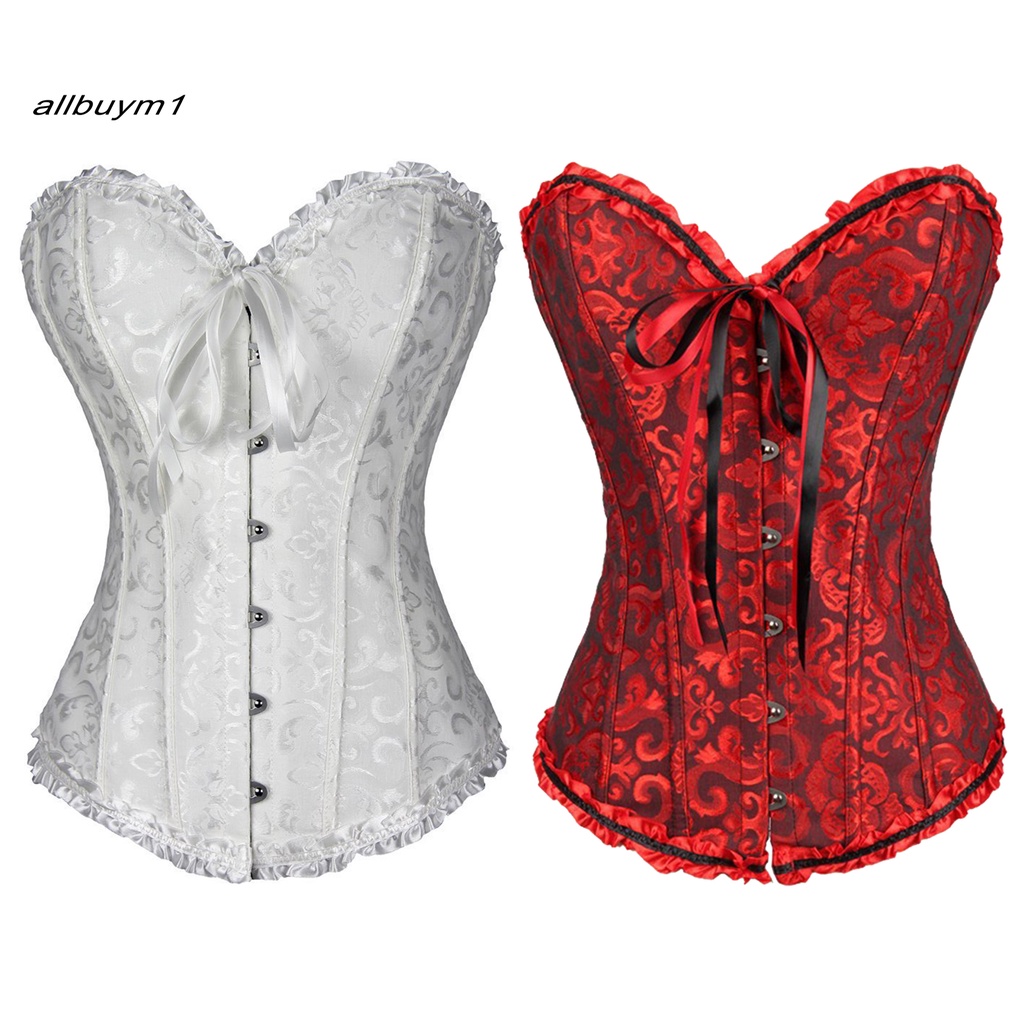 Áo corset định hình cơ thể nâng ngực hở lưng phối dây buộc phong cách hoàng gia thích hợp cho dịp hẹn hò