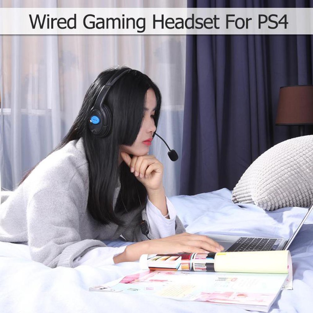 ⚡Tai Nghe Chơi Game Tai Nghe Chụp Tai Có Dây, Có Micro Và Xbox PS4, Máy tính  Chuẩn 3.5mm