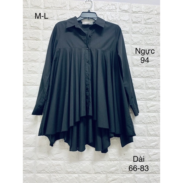 Áo babydoll dáng dài