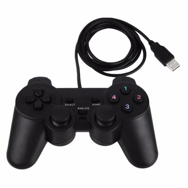 Tay Cầm Chơi Game Có Dây Usb 2.0 Cho Pc / Laptop Raspberry Pi 3 / Ps3 / Sony Playstatio