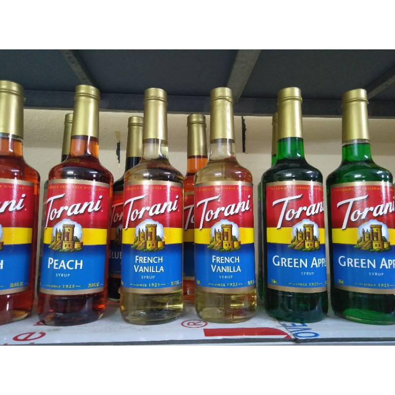 Siro Torani các vị chai 750ml