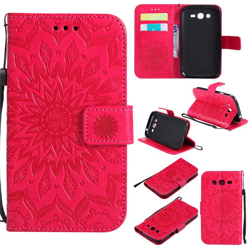 Samsung Galaxy Grand Neo Plus / GT-i9060 / GT-i9082 wallet flip phone casing