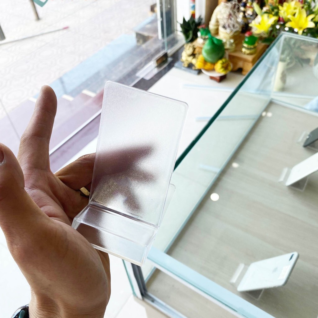 ĐẾ MICA TRƯNG BÀY ĐIỆN THOẠI TRONG SUỐT | BigBuy360 - bigbuy360.vn