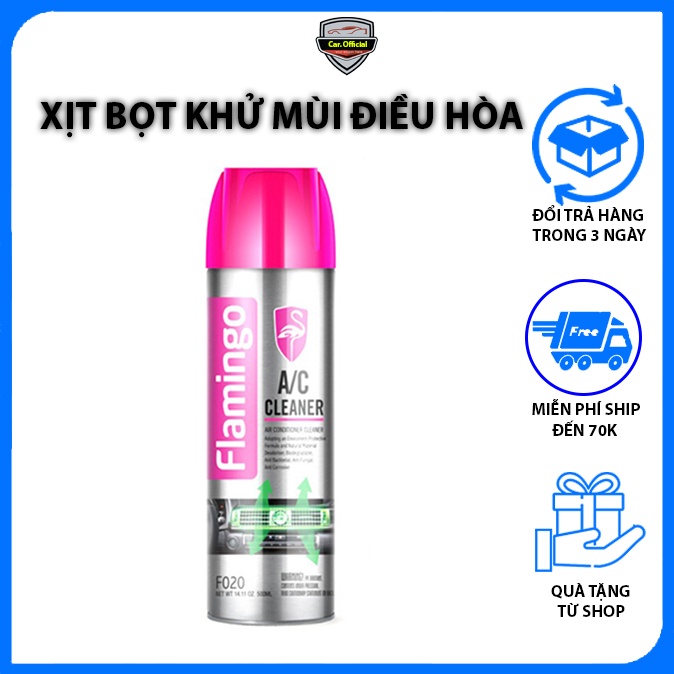 Khử Mùi Ô Tô - Bình Xịt Vệ Sinh Điều Hòa, Đánh Bay Mùi Hôi Xe Ô Tô Lan Tỏa Hương Thơm Dễ Chịu F020