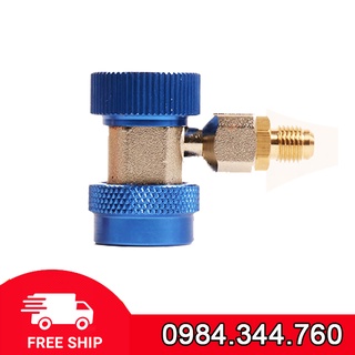 Van nạp ga rời thấp áp nối nhanh, van hạ áp màu xanh