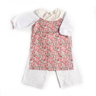 Áo dài thiết kế Áo dài Tết thô kiện nhập cho bé gái 1-4,5y byNayoung