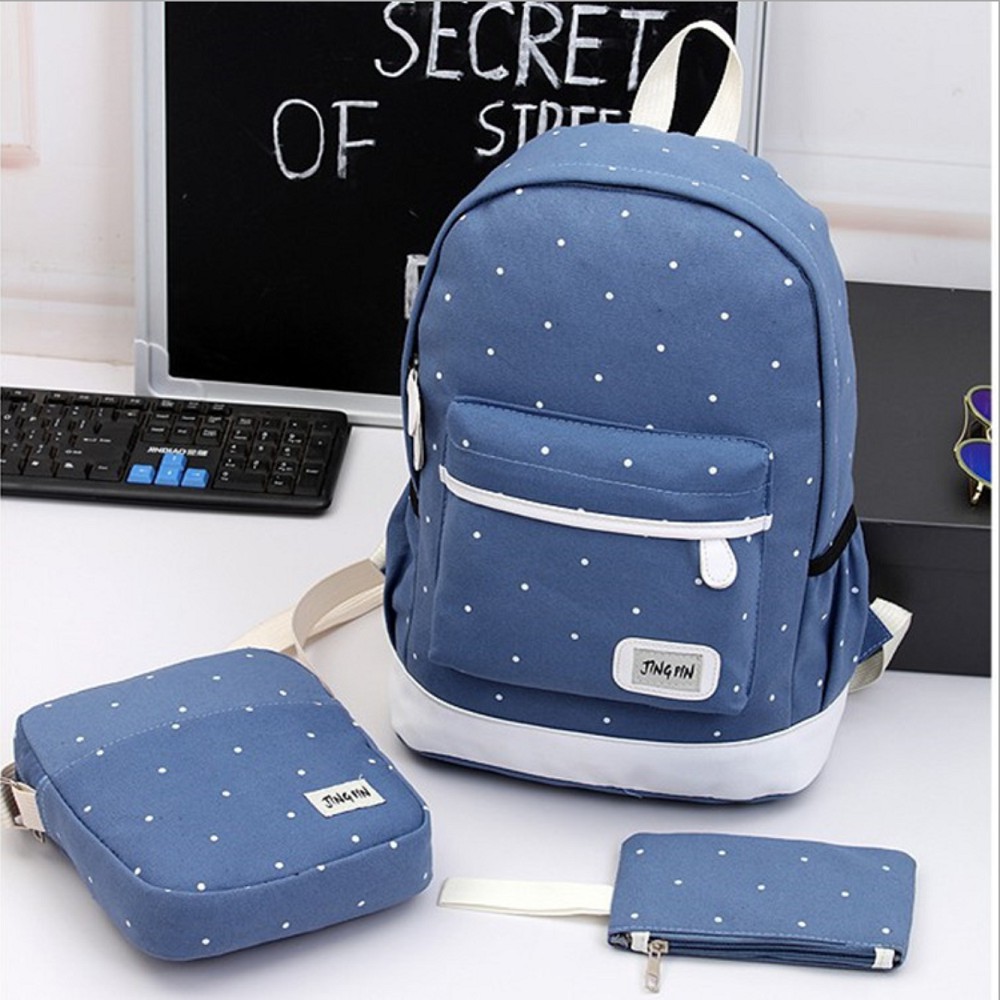 Balo bỉm sữa cho mẹ và bé 3 chi tiết trẻ trung năng động, túi xách bỉm sữa