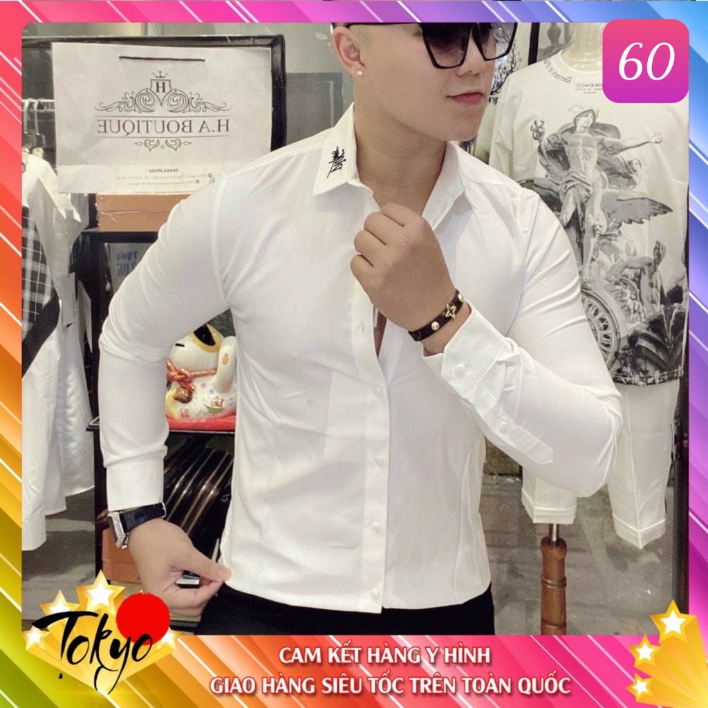 Áo somi nam cao cấp chất liệu thoáng mát, dáng chuẩn Tokyo44