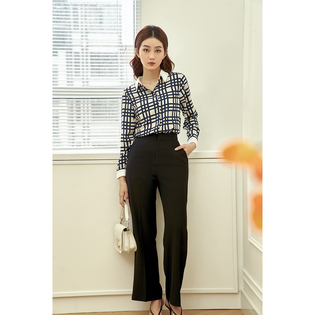 [GILLEE] Quần Ống Suông Tuyết Mưa Đen | BigBuy360 - bigbuy360.vn