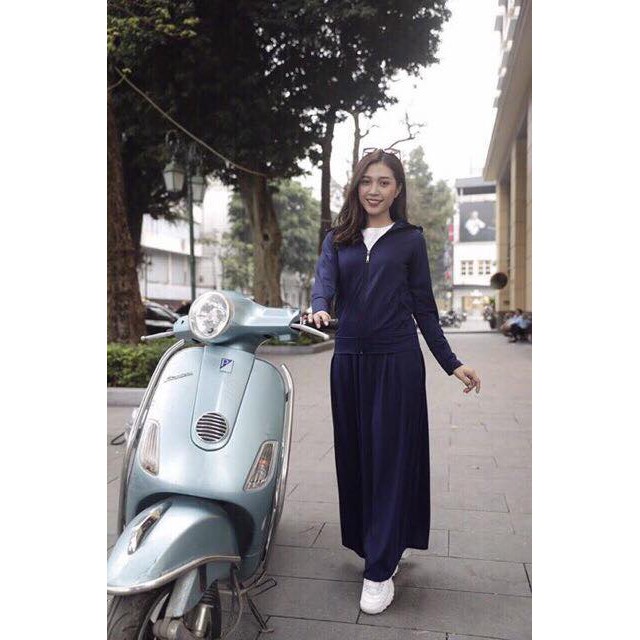 SET (Áo + Váy) Chống Nắng ⚡️FREESHIP⚡️ Chất Liệu Thun Thông Hơi- Chống Nắng- làm Mát | BigBuy360 - bigbuy360.vn