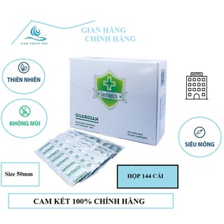 Bao cao su TamThienChi Guardian mỏng trơn hộp 144 cái