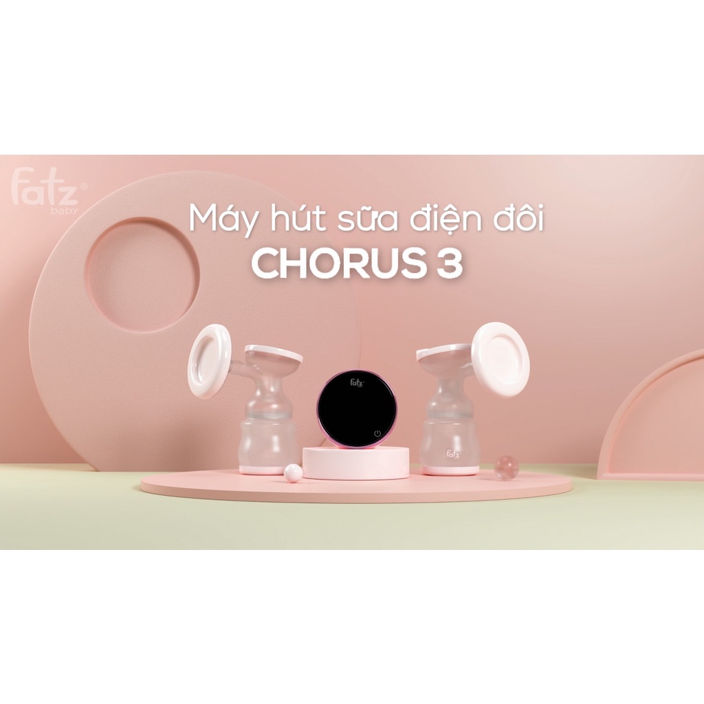 MÁY HÚT SỮA ĐIỆN ĐÔI FATZBABY CHORUS 3 - FB1183MX