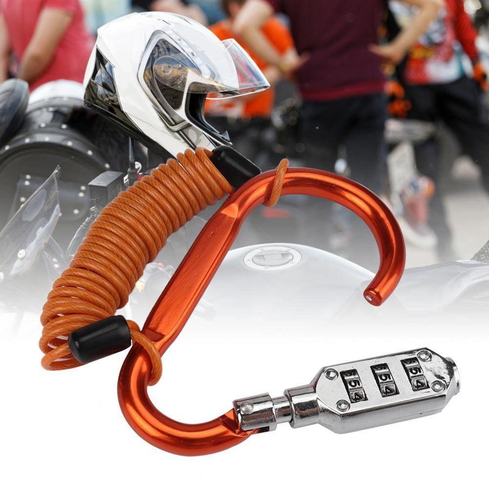Dây Khóa Mũ Bảo Hiểm Chống Trộm Dành Cho Xe Mô Tô SHOUKEY