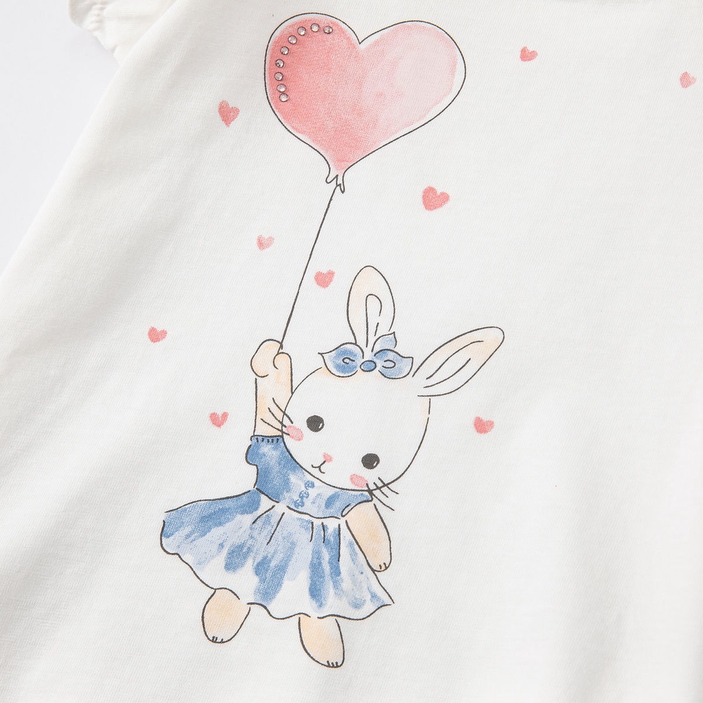 Áo Thun Cotton Nguyên Chất Phong Cách Mới 2022 Cho Bé Gái