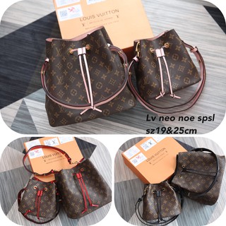 Túi đeo chéo LV neon 2 cỡ