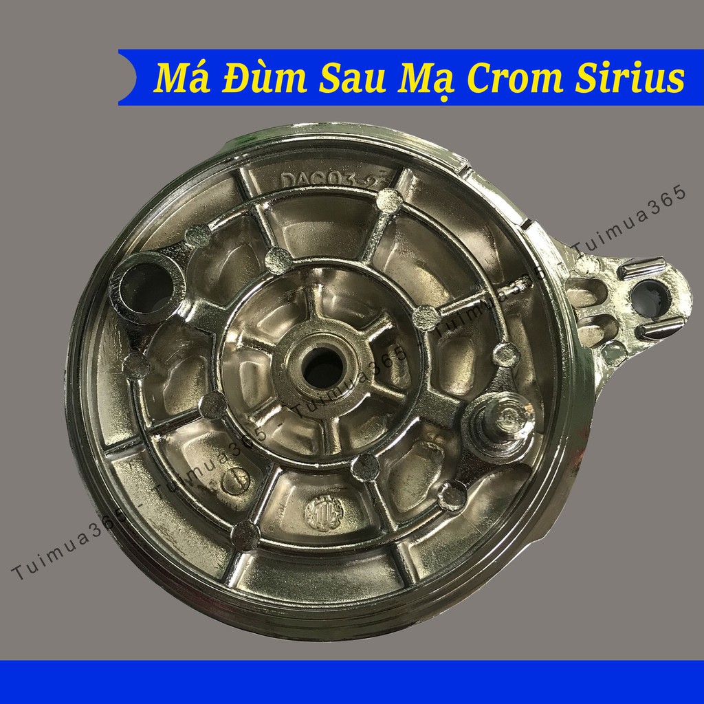 Má Đùm Mạ Crom Sau Yamaha Sirius