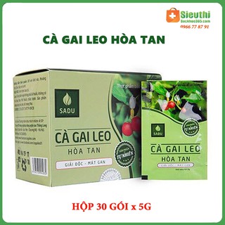 [CHÍNH HÃNG] TRÀ CÀ GAI LEO SADU- DẠNG HOÀ TAN- GIẢI ĐỘC, MÁT GAN