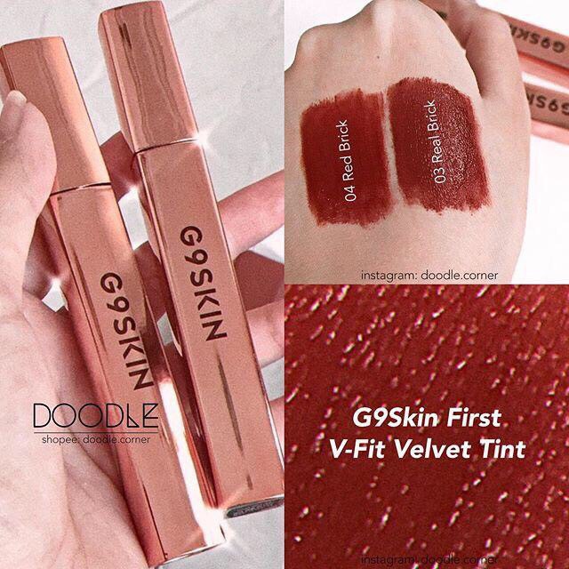 ( Sẵn ) Son kem G9 Skin First V-Fit Velvet Tint / G9Skin