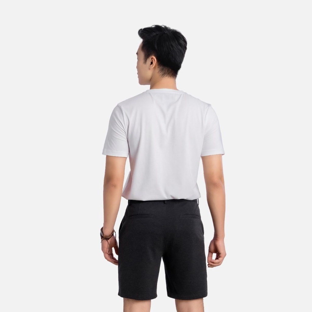 Áo thun ngắn cộc tay nam CIZA basic cổ tròn phong cách trẻ trung vải cotton thấm hút nhanh size S M L XL ATNS26