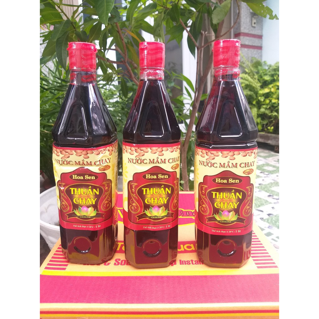 [SALE SỐC] NƯỚC MẮM THUẦN CHAY HOA SEN - NUTRICOOK
