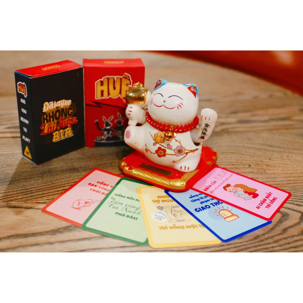 [Mã LIFE0503TOYS giảm 10% đơn 0Đ] Bài HUỆ - DRINKING GAME Việt hóa - Trò chơi hài hước trên bàn nhậu, gắn kết bạn bè