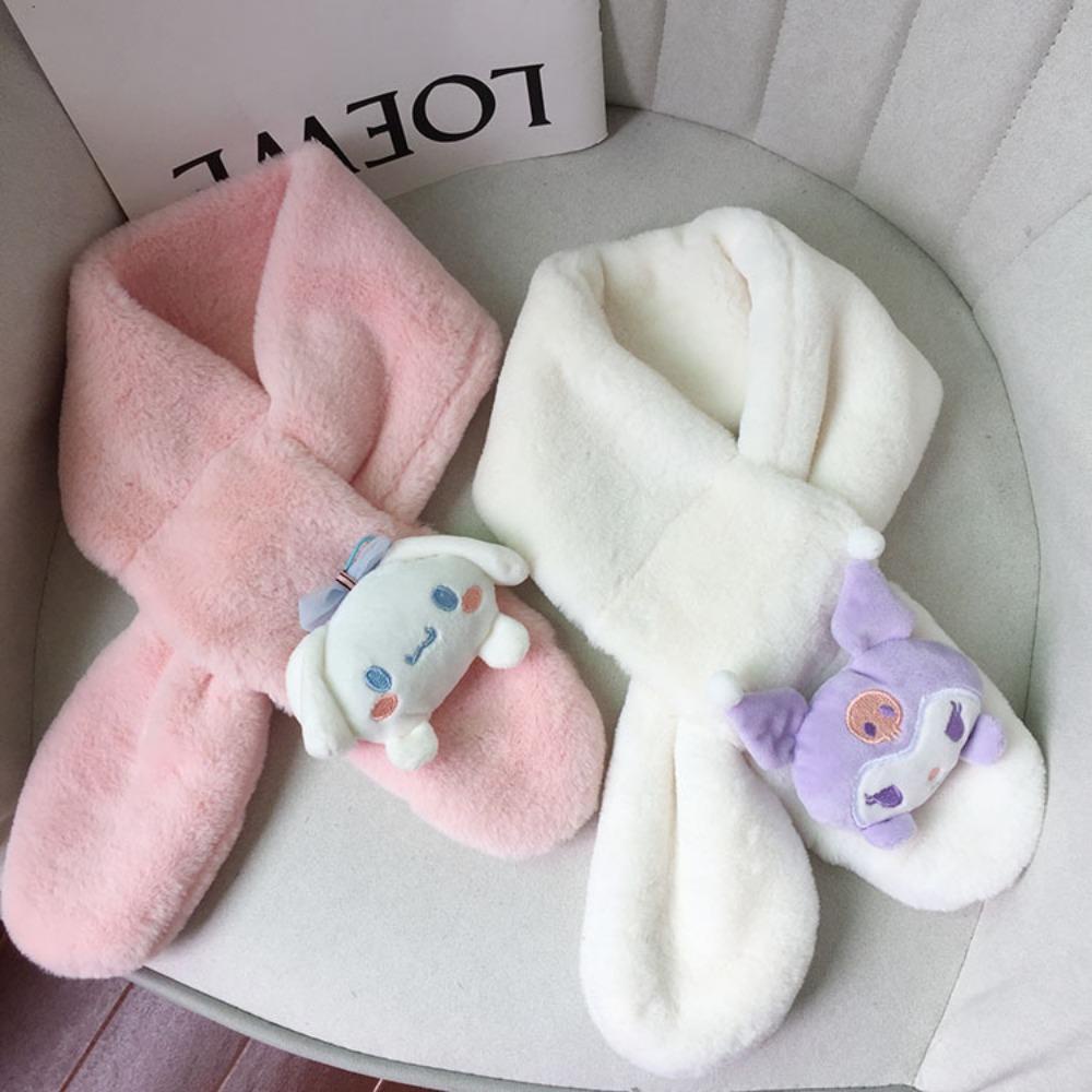Khăn Quàng Cổ Điều Chỉnh Được Hình Kuromi Melody Hoạt Hình Melody Nhồi Bông Đáng Yêu Dành Cho Trẻ TAYLOR1
