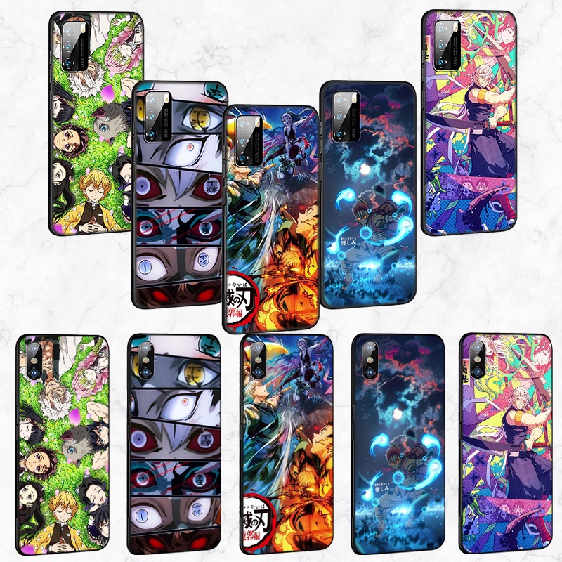 Ốp Điện Thoại Hình Anime Demon Slayer Cho OPPO A3s A5s A12 A12E A5 A37 NEO 9 A39 A57 A5s A7 A59 F1s A77 F3 A83 A1K GA5