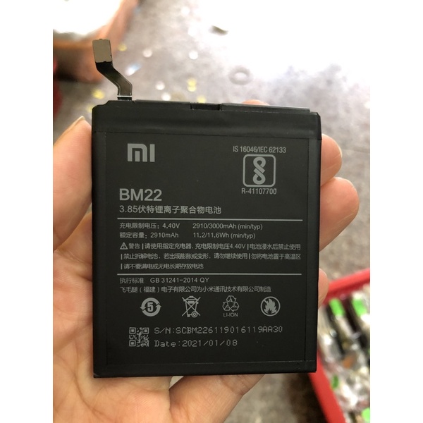 Pin xiaomi Mi 5 BM22 dung lượng pin 3000mah bảo hành 6 tháng