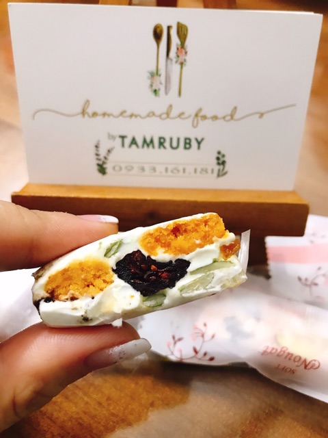 Kẹo sữa hạt Nougat tươi Homemade từ đường tảo Nhật ( 6 vị độc quyền ) | BigBuy360 - bigbuy360.vn