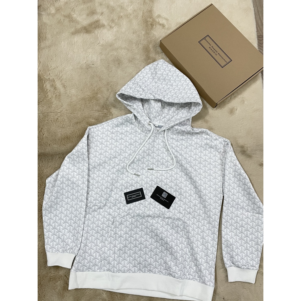 Áo Khoác Hoodie EDMOND MASION MONOGRAM vải cotton poly cao cấp thấm hút mồ hôi EDM size S/M/L