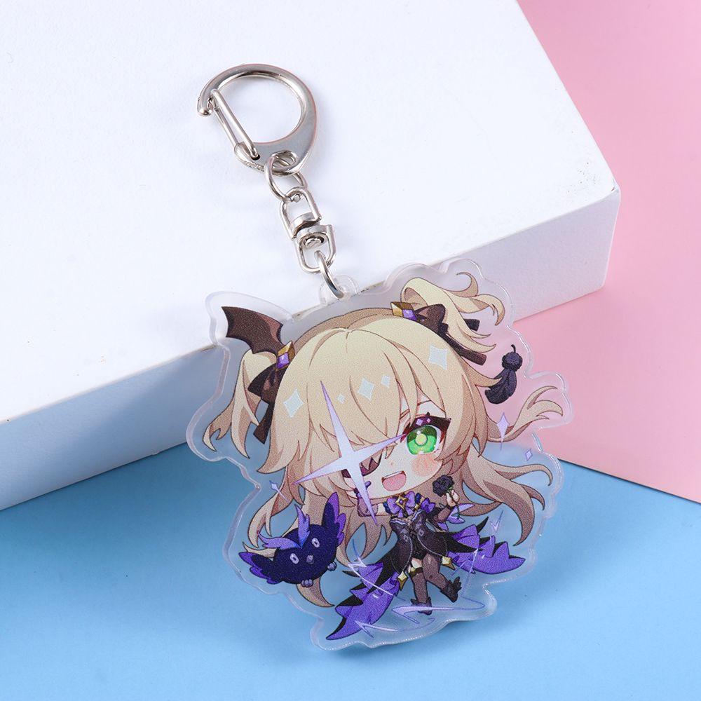 EUCA Móc Khóa Hình Nhân Vật Anime Hai Mặt