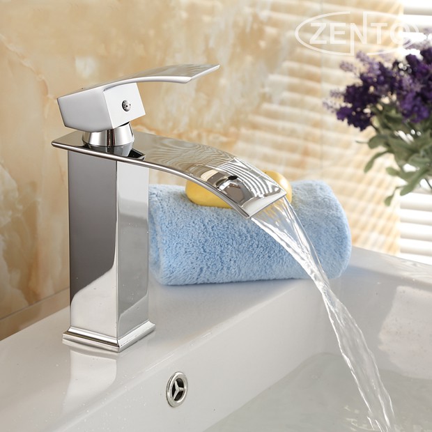 bộ vòi chậu rửa nóng lạnh cao cấp Zento ZT2055
