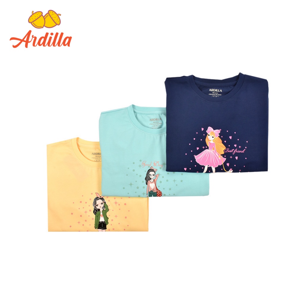 Bộ Quần Áo Thu Đông Dài Tay Bé Gái ARDILLA Màu Sắc Tươi Sáng Đường May Tỉ Mỉ Co Giãn Thoải Mái Cho Bé 8-13 Tuổi T138GW20