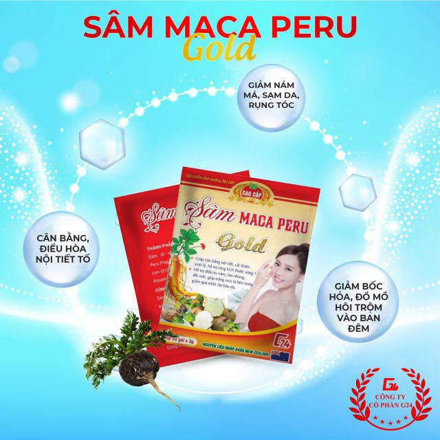 Sâm maca peru gold
