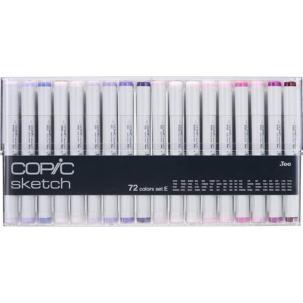 Marker Copic Sketch Set E 72 màu
