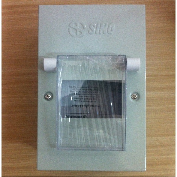 Tủ điện vỏ kim loại chứa 2,3,4 Module - lắp chìm Sino- Hàng chính hãng