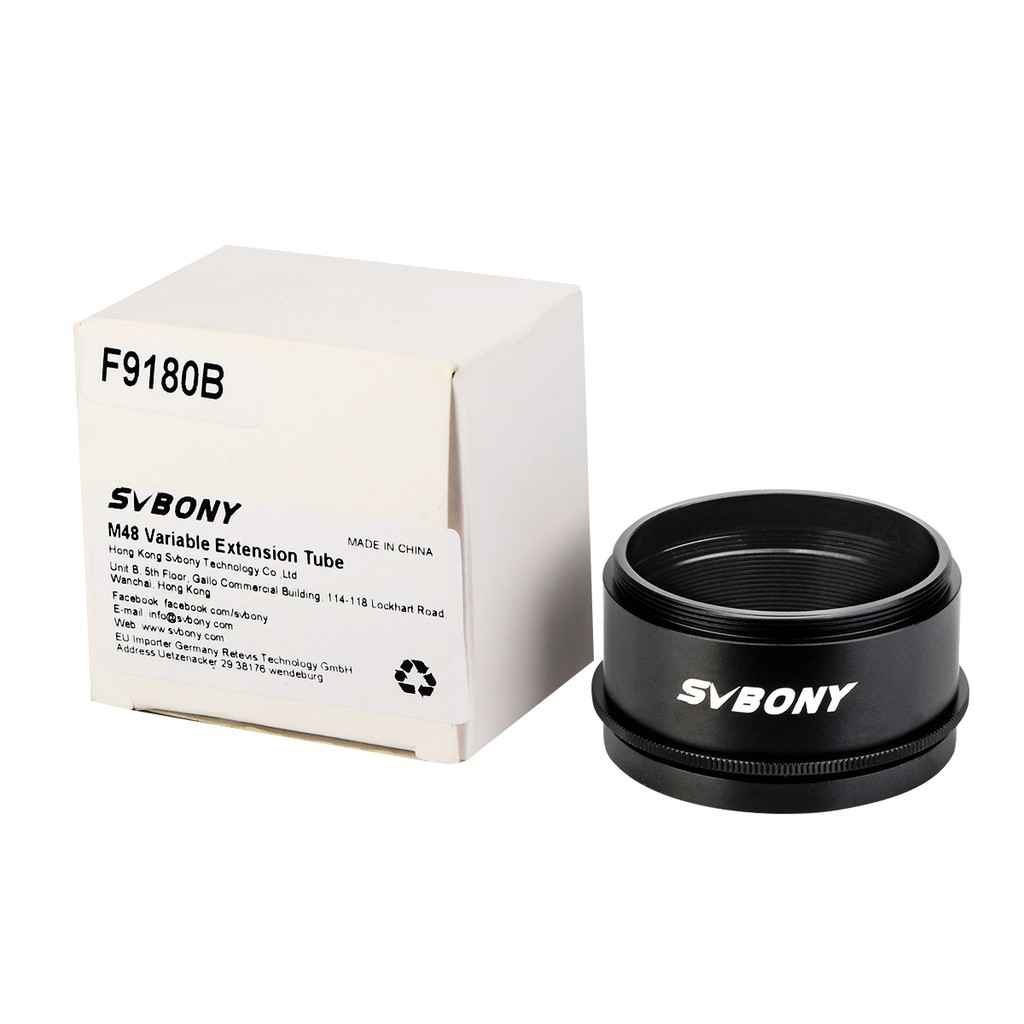 Ống khóa mở rộng SVBONY SV109 24-35mm kèm ren M48 dành cho máy ảnh SLR