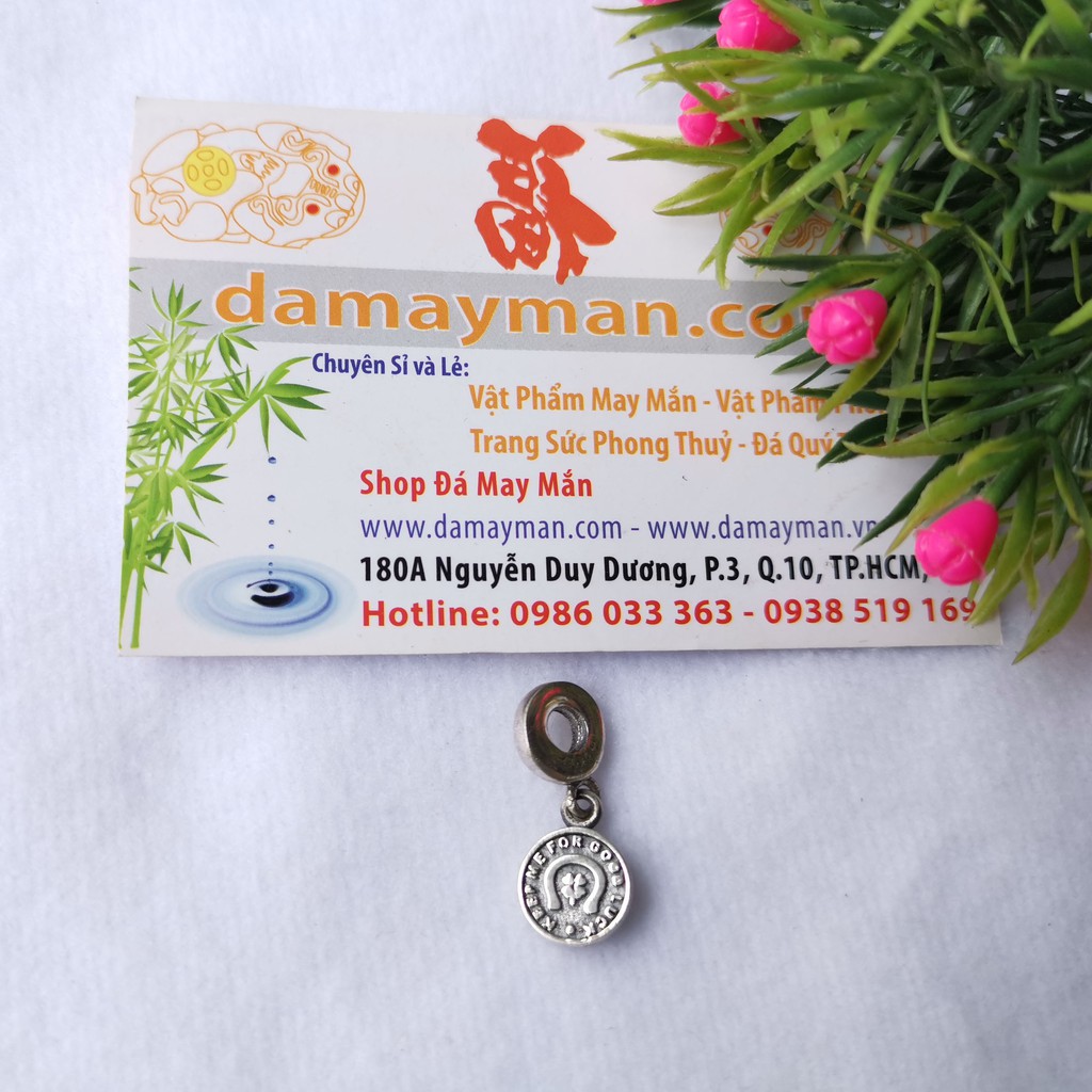 CHARM BẠC NUMBER 1 PHỐI DÂY CHUYỀN VÒNG CHUỖI TRANG SỨC PHỤ KIỆN NAM NỮ PK73A25