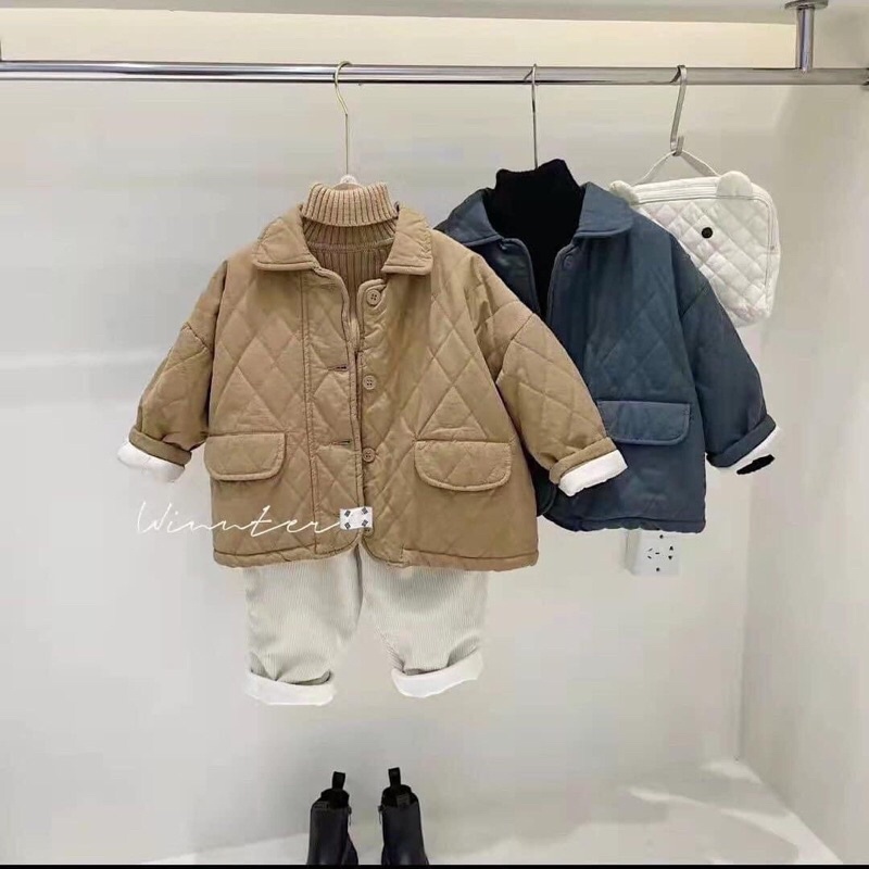 Áo khoác phao trám hàn xẻng