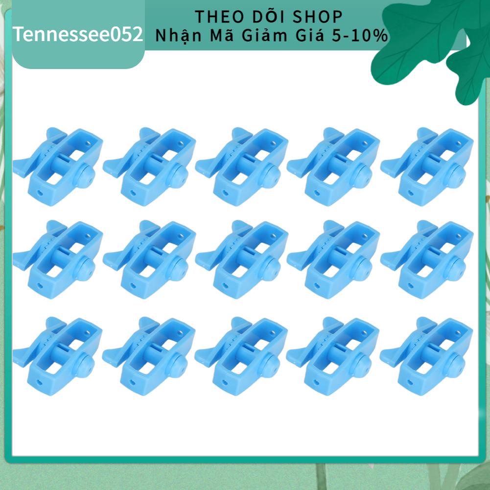 Tennessee052 Hàng rào điện 50 cái Chất cách ABS Máy siết hàng trong Bộ căng dây cho an toàn nông trại Màu xanh