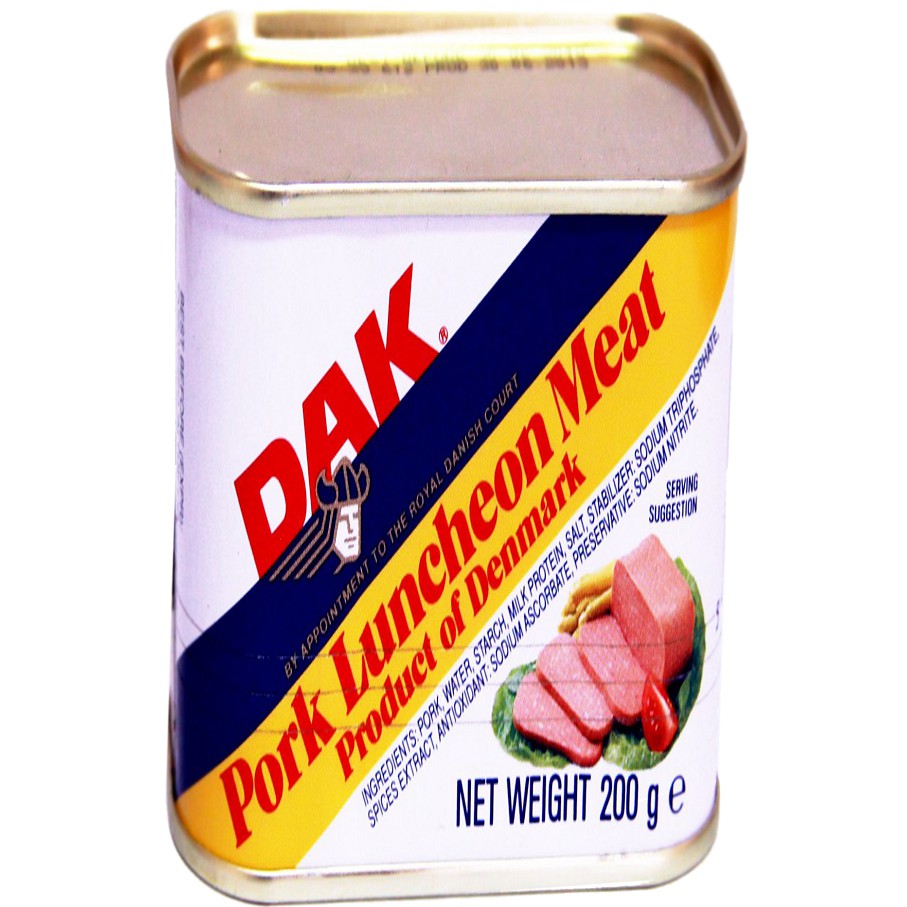 Pate thịt heo Luncheon Meat 200g - Dak