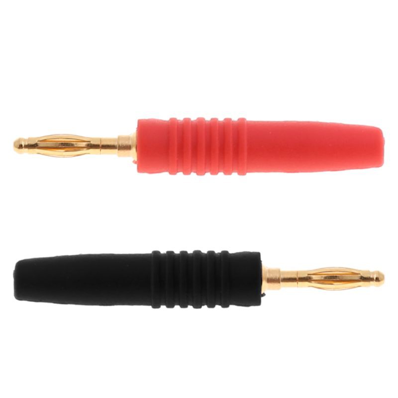 Bộ 10 đầu cắm bắp chuối 2mm chất lượng