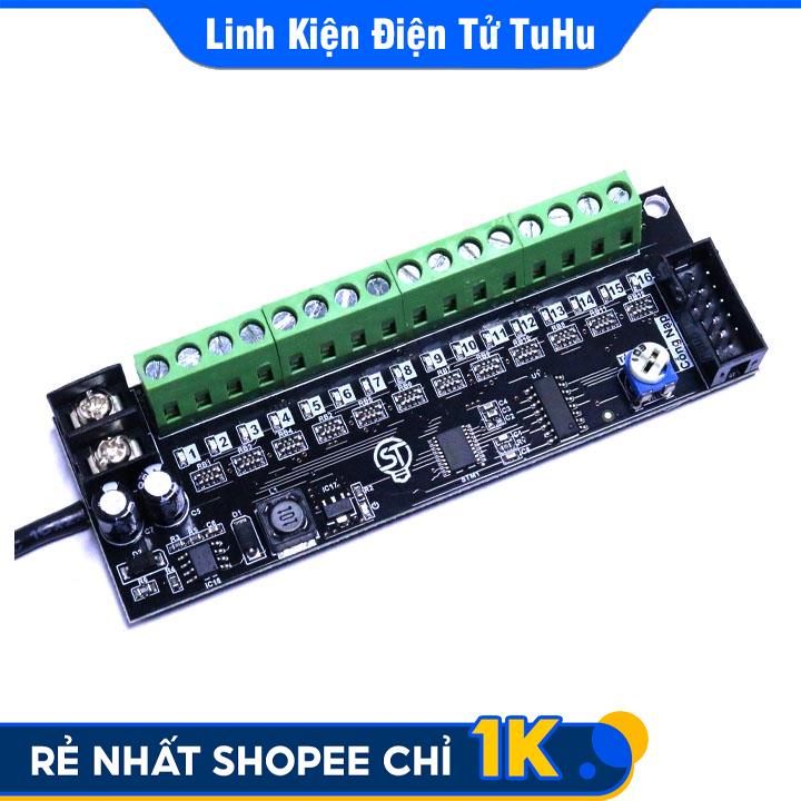 Mạch Điều Khiển Bảng Led Chúc Mừng Năm Mới - Mạch Điều Khiển Led Vẫy 16 Kênh 6A One Led