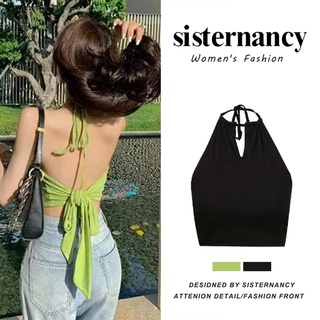 Áo tanktop COZOKC không tay hở lưng gợi cảm thời trang