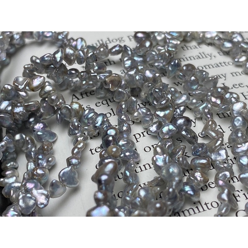 Dây chuyền trai thật keishi vintage