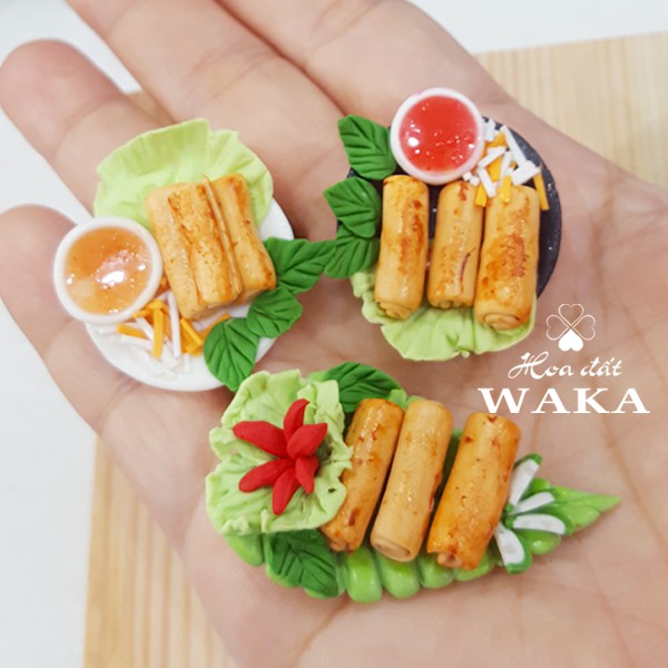 Chả Giò Chiên Mini 01- Mô hình 1/12