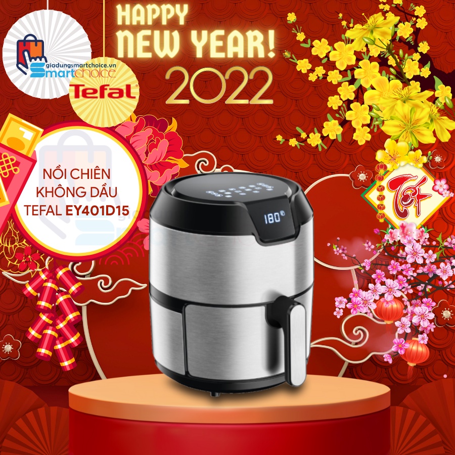 Nồi chiên không dầu Tefal EY401D15