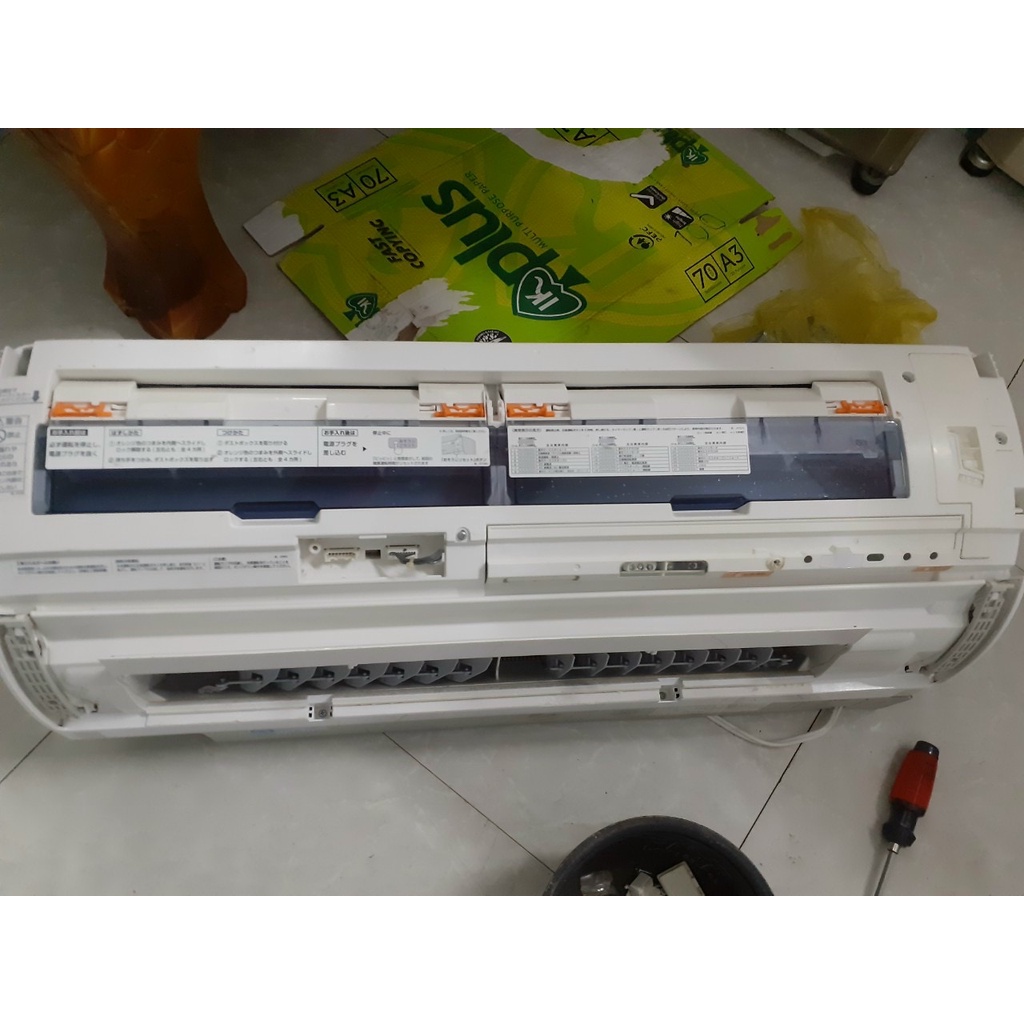 Điều hoà 2 chiều nội địa Nhật 100v-200V.Đã dọn test bơm ga đầy đủ.Chỉ việc lắp