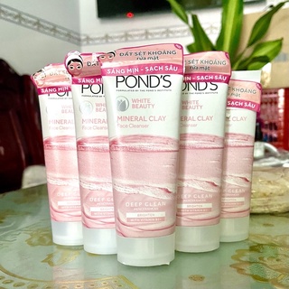 Sữa rửa mặt Pond's đất sét khoáng 90g
